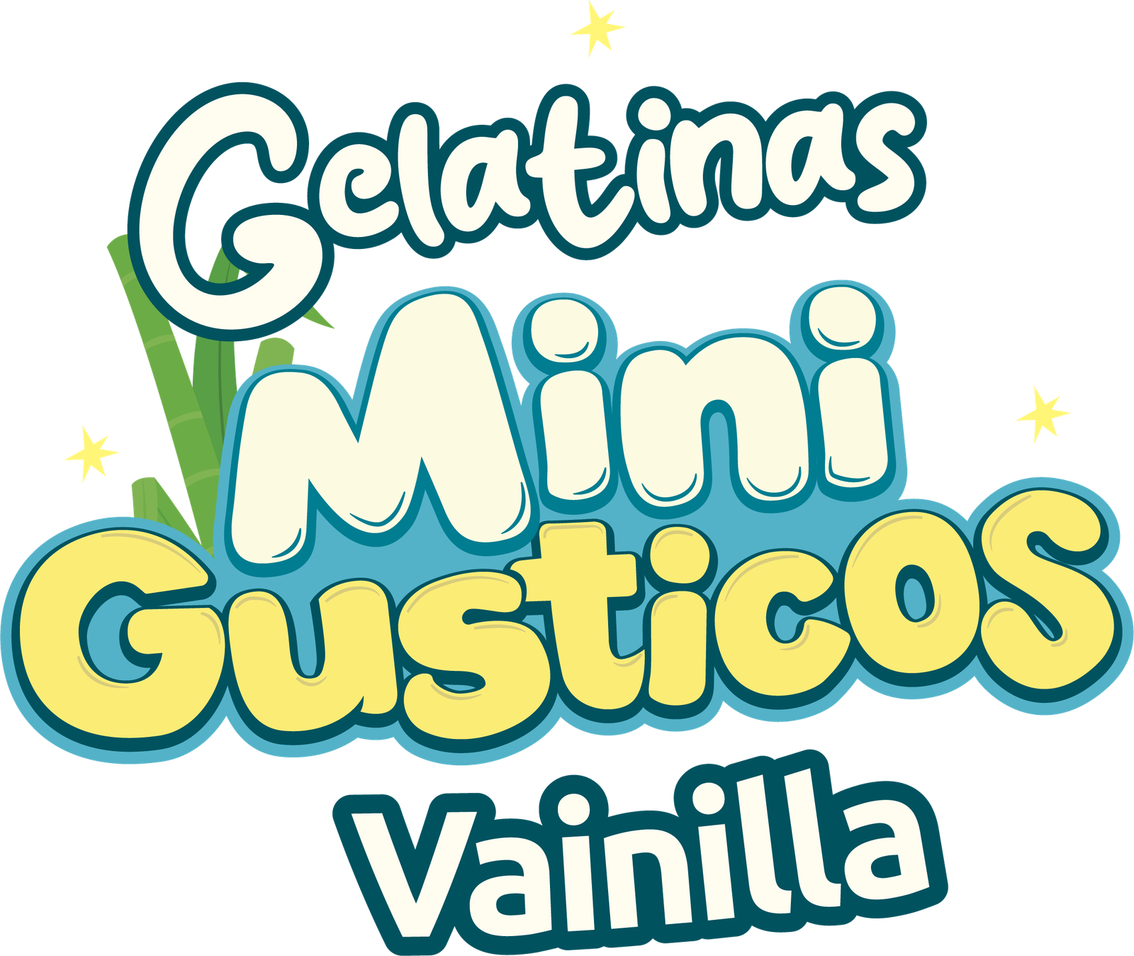 Gelatinas Mini Gusticos Vainilla